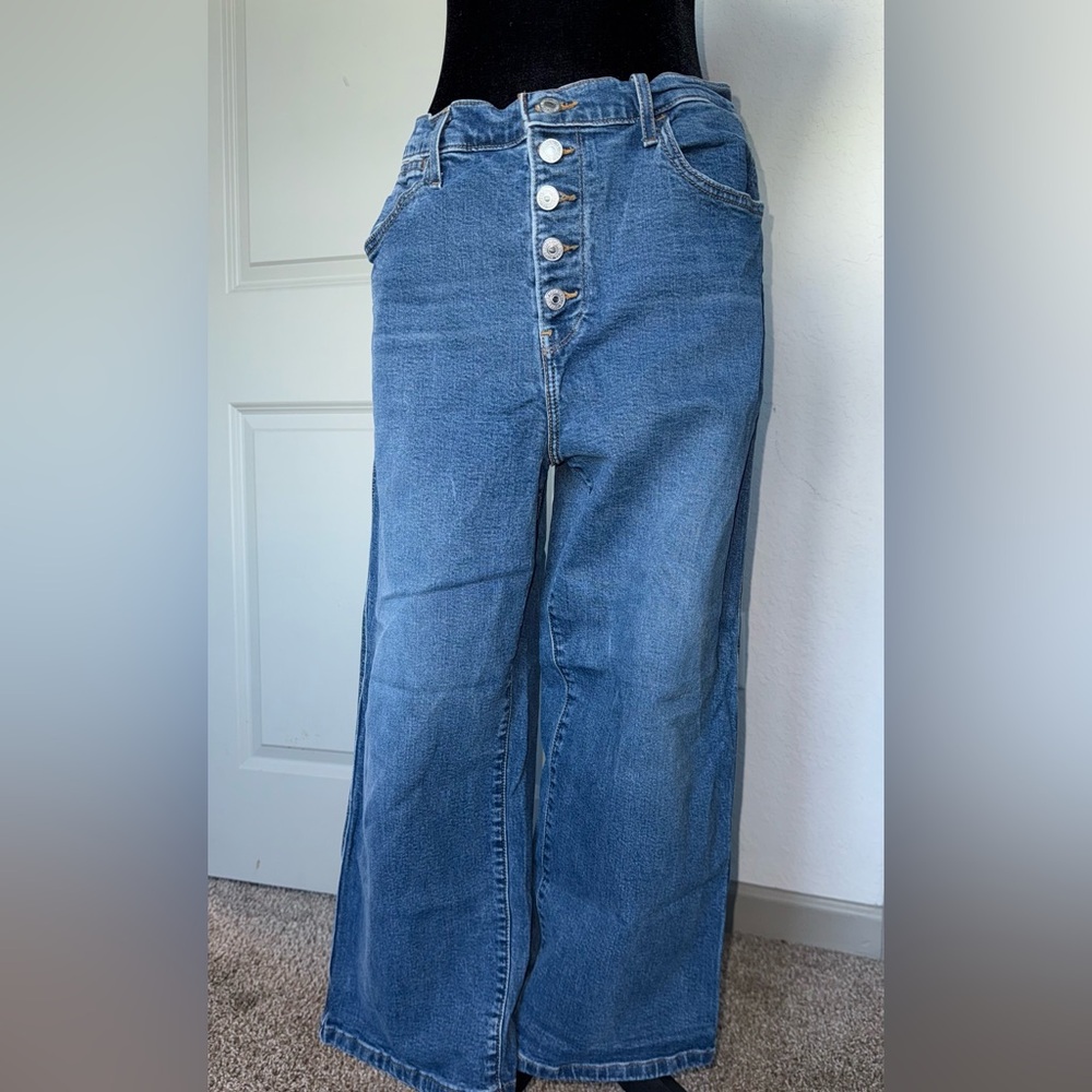 Levi's Blue Flare Women's Jeans